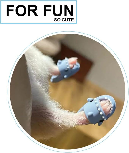 Hamster Costume Set with Shirt, Hat, Shoes, Small Animal Cute Shark Slipper for Real Pets, Cute Mini Rat Holiday Party Clothes, for Fun, Photos. (Size M, Pink Overalls) KnocKconK