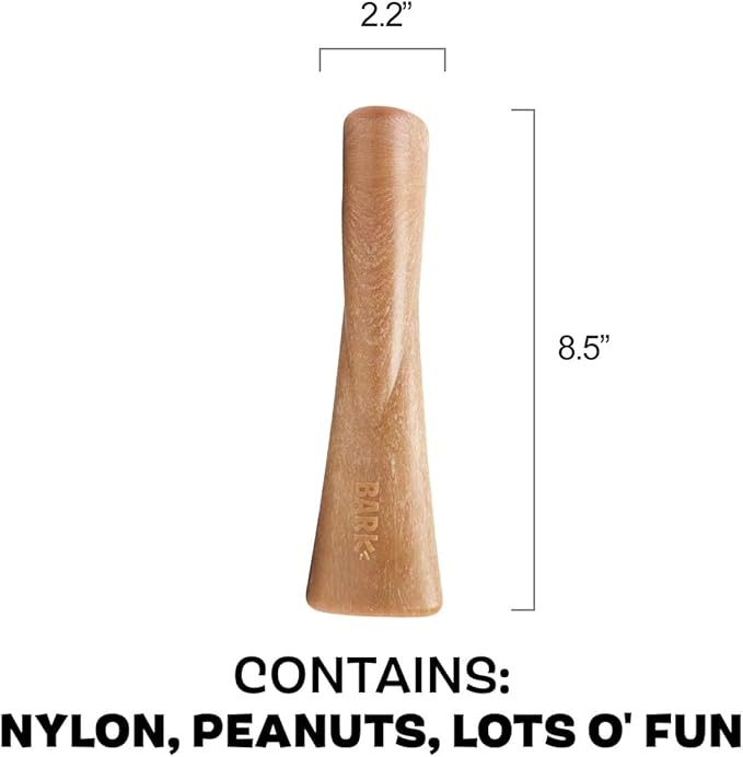 Barkbox Super Chewer Tough Dog Chew Toys for Aggressive Chewers, Dental Stimulating (PB Bone - Large) - PAWPICO