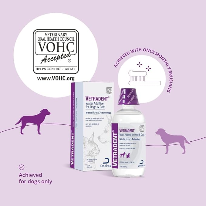 Vetradent® Water Additive for Dogs and Cats, 17 oz PAWPICO