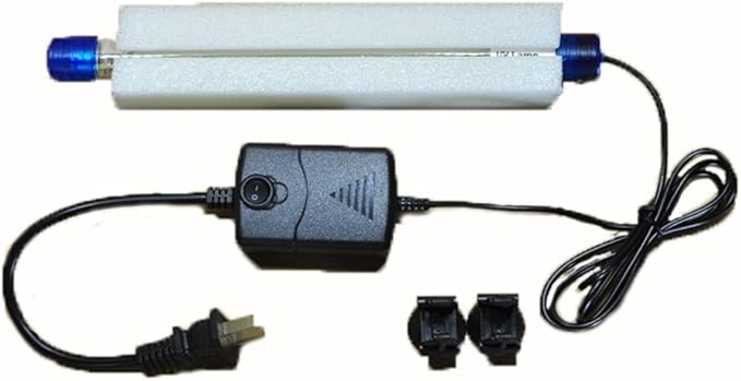 13W Aquarium Algae Clean Light for Fish Tank Water Clean Light Aquarium Green Clean Light Waterproof Fish Water Clean Light for Pond Fish Tank Sump Swim Pool (13w 13inch) JackSuperAquariumPetsFocus