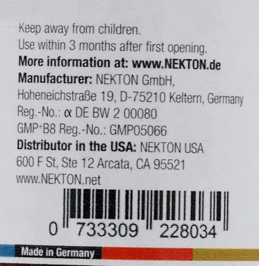 Nekton-Rep Calcium-Pur Pure Calcium for Reptiles and Amphibians,35g (1.24oz) NEKTON