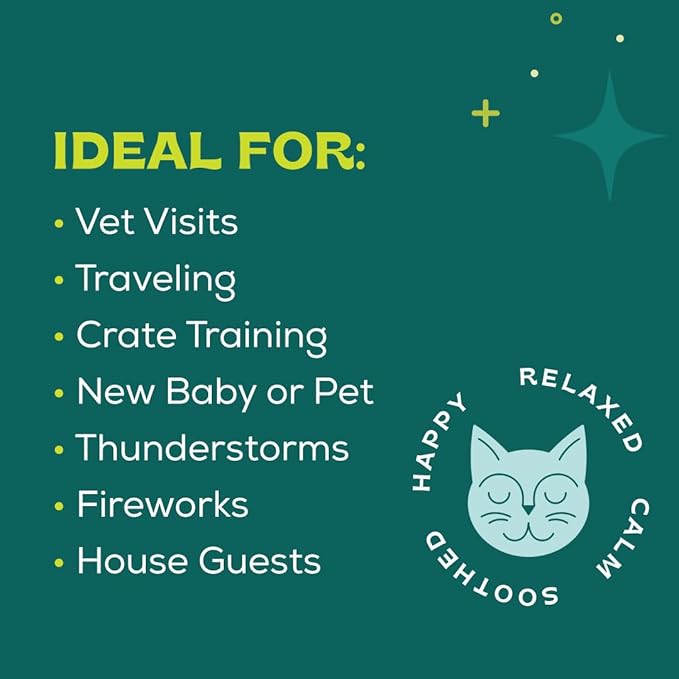 Pheromone Calming Spray for Cats 60mL bSereneCalmingforCatsandDogs