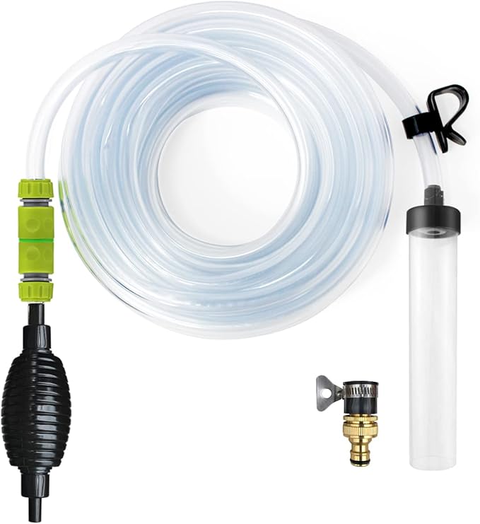 50ft Aquarium Water Changer Gravel & Sand Cleaner Fish Tank Siphon Cleaning Tools Laifoo