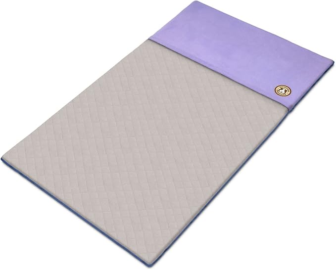 GuineaDad Original Liner - Purple Fleece Guinea Pig Bedding - Reusable Guinea Pig Cage Liner - Extra Absorbent with Waterproof Bottom and Burrowing Pocket - Small Pet Supplies - 2x3 C&C GuineaDad