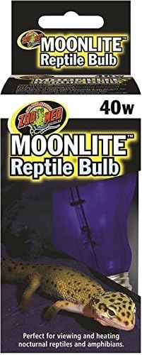 (3 Pack) Zoo Med Moonlight 40 Watt Reptile Bulbs ZooMed