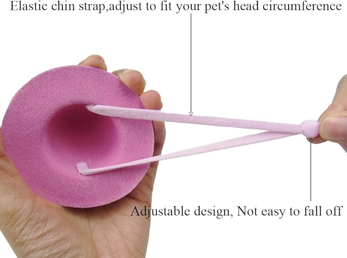 3Pcs Chicken Hats for Hen Small Helmets for Real Chicken Pet Chicken Top Hat with Adjustable Elastic Chin Strap Chicken Accessories Halloween Animal Costumes Hat for Bird, Purple Red Pink, LXLVOUEG LXLVOUEG