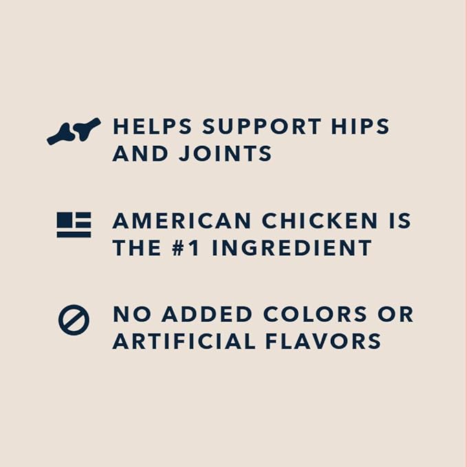 Amazon Brand – Wag Chicken Flavor Hip & Joint Training Treats for Dogs, 1 lb. Bag (16 oz) - PAWPICO