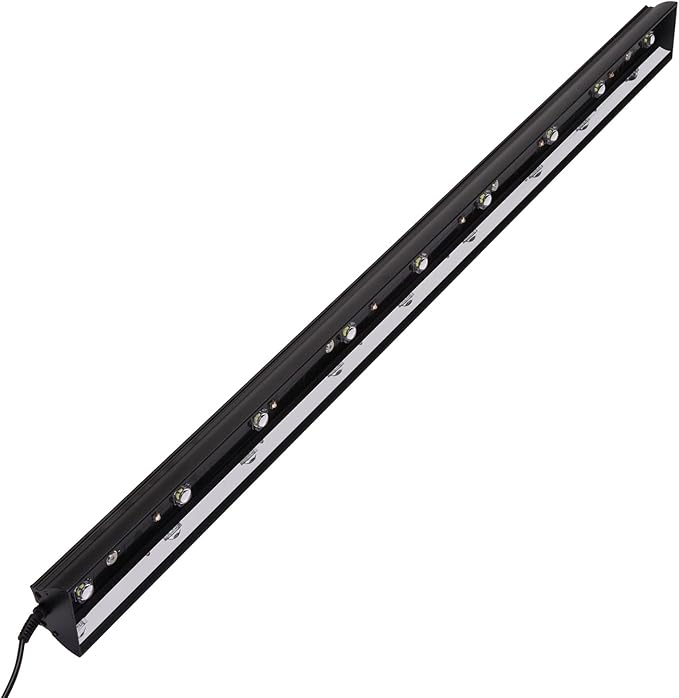 Aiicioo Reptile LED UVB Light - LED Terrarium Light with 3 Timing Function UVB Lamp UVB Bulb 4-Level Brightness Adjustable Lighting for Bearded Dragon Turtle Lizard (watts, 9) AIICIOO