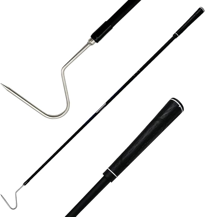 44 inch Snake Hook Catcher Stick Tongs Grabber Handling Tool Kit for Rattlesnakes Python Copperhead Removal Catching Dutypro