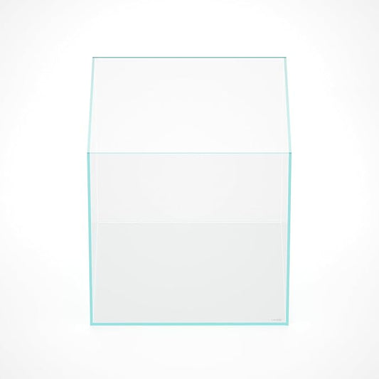 LANDEN 31 Gallon Cube Rimless Low Iron Aquarium Fish Tank,19.7" L × 19.7" W × 19.7" H (50cm x 50cm x50cm) 6mm Thickness with Nano Foam Leveling Mat Included Landen