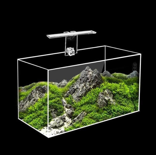 LED Aquarium Light Lamp Plant Fish Tank 3-8mm Thickness Clip-On Bracket Lighting Fits Tanks 3-8mm Thickness Clip-on 20cm 8" Lamp for Fish Tank Aquarium Bracket Light LinaLife