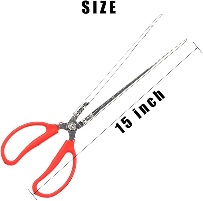 Snake Feeding Tongs, Ball Python Tank Accessories Supplies fit Corn Snakes WOLEDOE