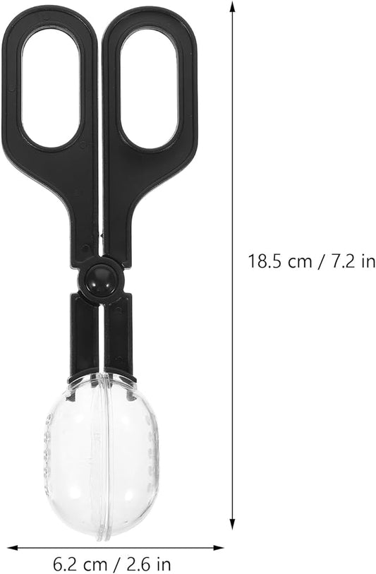Balacoo Reptile Feeding Tong: Reptiles Clip Reptile Poop Scooper Shovel Cricket Keeper Grabber for Reptiles, Bearded Dragons, Tarantula, Crickets Balacoo