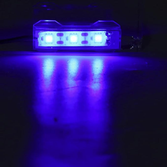 1Pc Blue Light Small Aquarium Led Light, Multicolor Led Fish Tank Light for Freshwater Plants Aquarium Accessories Aquarium Lights Galepromot