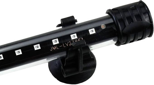 AQUANEAT Aquarium LED Submersible Light 7.5 Inch Underwater Stick Strip Bar Lamp Fish Tank (Blue) Aquaneat