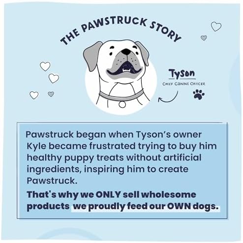 Pawstruck Premium 5-8" Bully Sticks for Dogs, 1 lb Bag - 100% Digestible Natural Beef Low Odor Long Lasting Chew for Medium Large Dogs - Single Ingredient Rawhide Free Treat Enrichment - PAWPICO