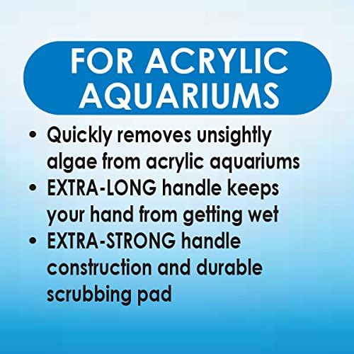 API ALGAE SCRAPER For Acrylic Aquariums 1-Count Container API