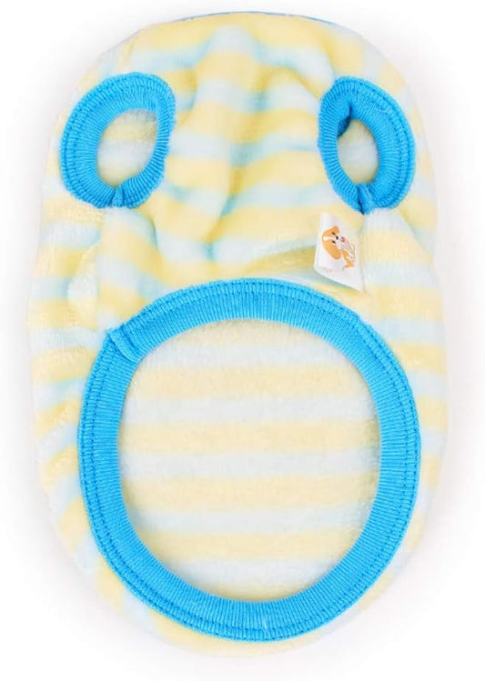 Winter Warm Fleece Bunny Rabbit Clothes Cute Small Animal Guinea Pig Chinchilla Ferret Angel Costume Accessories Outfit for Hamster Ferret Rat Guinea Pig Cat Kitten Dog Puppy and Small Animals (XS) HAICHENTEC