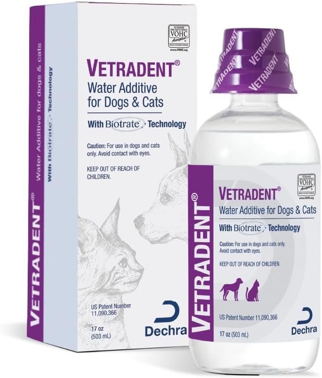 Vetradent® Water Additive for Dogs and Cats, 17 oz PAWPICO