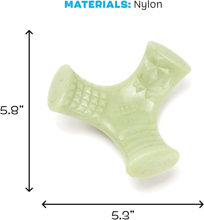 Barkbox Super Chewer Tough Dog Chew Toys for Aggressive Chewers, Dental Stimulating (Chopper - Large) - PAWPICO
