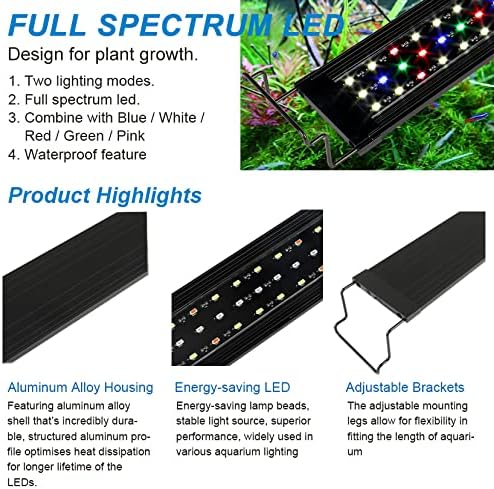 Aquarium Light (48-54") Waterrebirth