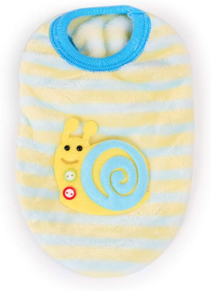 Winter Warm Fleece Bunny Rabbit Clothes Cute Small Animal Guinea Pig Chinchilla Ferret Angel Costume Accessories Outfit for Hamster Ferret Rat Guinea Pig Cat Kitten Dog Puppy and Small Animals (XS) HAICHENTEC