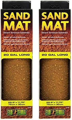 Exo Terra Sand Mat, 20-Gallon (Pack of 2) ExoTerra