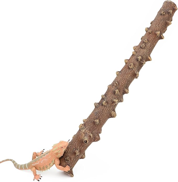 AQUA KT Reptile Climbing Corner Stick Branch Rain Forest Style for Snake Lizard Hermit Crab Bearded Dragon Terrarium Habitat Decoration AQUAKT