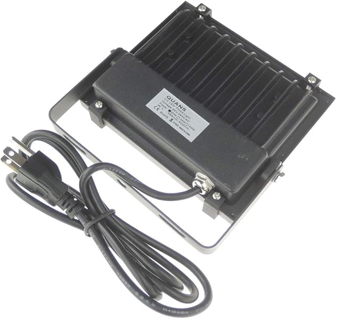 110V 20W Slim Waterproof Ultra Violet UV LED Flood Black Light Blacklight for Party Supplies, Glue Curing, Neon Glow, Glow in The Dark, with US Plug QUANS