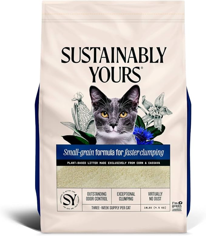 Cat Litter, Small-Grain Formula 10 lbs - PAWPICO