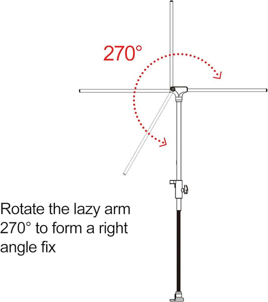 REPTI ZOO Reptile Dual Lamp Stand Lamp Hanger Holder Adjustable Metal Lamp Support for Reptile Glass Terrarium Heating Light REPTIZOO