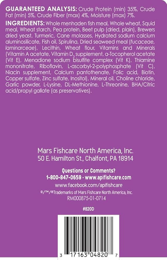 API TROPICAL FLAKES Fish Food 5.7-Ounce Container API