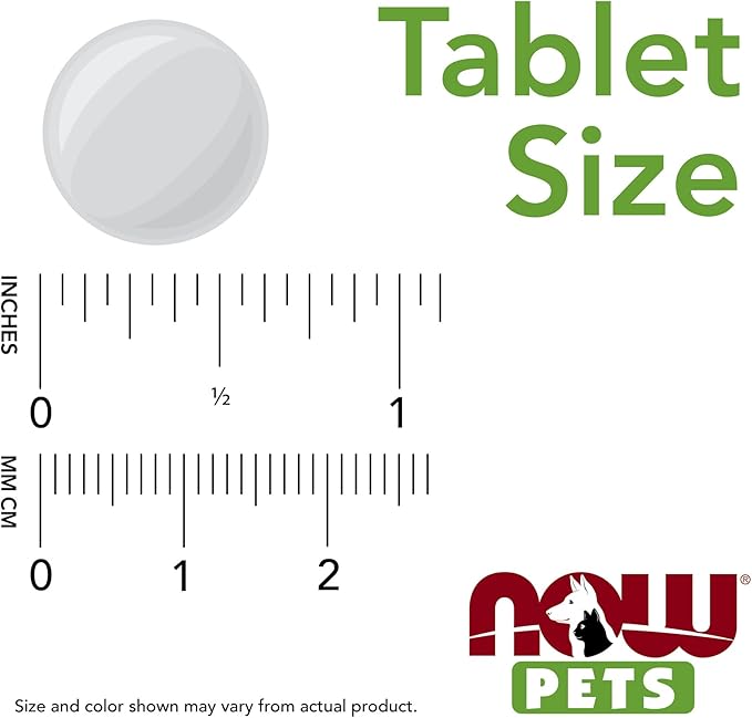 NOW Foods Pet Health, Pet Allergy Supplement, Formulated for Cats & Dogs, NASC Certified, 75 Chewable Tablets NOW