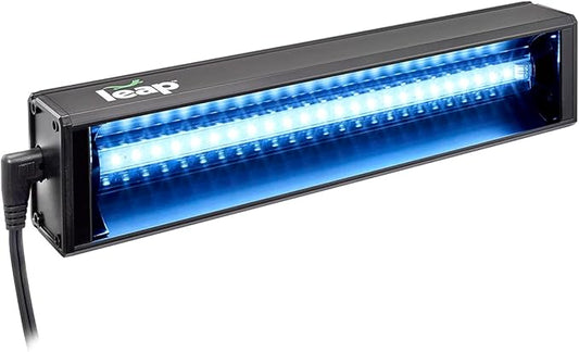 Leap Habitats LED Light Fixture for Reptile & Amphibian Enclosures - Optimal Plant Growth & Daylight (12") LeapHabitats