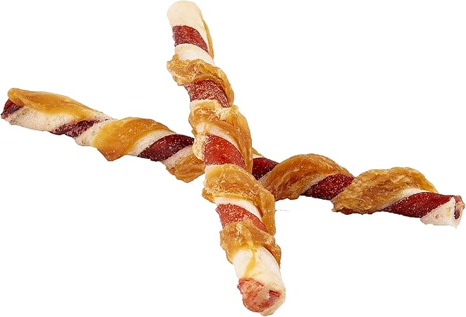 Good 'N' Fun Triple Flavor Twist Chews For Dogs, 22-Count - PAWPICO