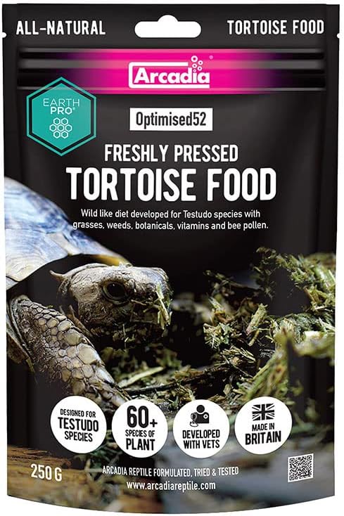 Arcadia Optimised52 Tortoise Diet - 250 g ArcadiaGardenProducts