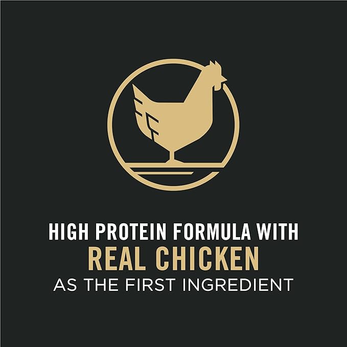 Purina Pro Plan Small Breed Dog Food With Probiotics for Dogs, Shredded Blend Chicken & Rice Formula - 6 lb. Bag - PAWPICO