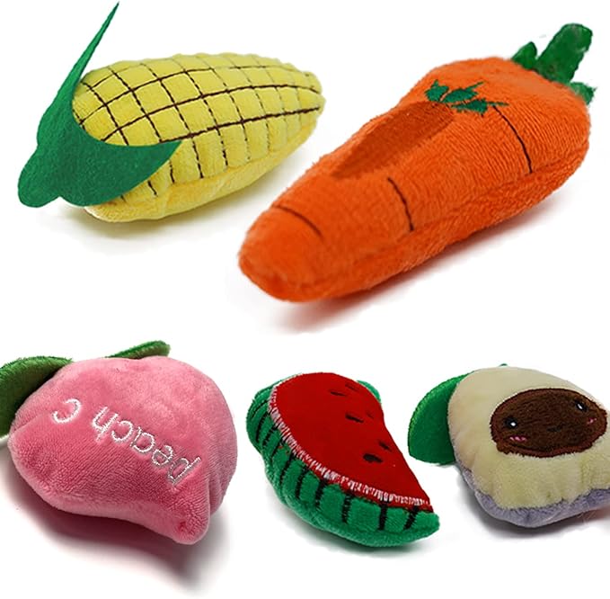 Cat Toys, Interactive Cat Toy for Indoor Cats, Soft and Durable Crinkle Sound Catnip Toys, Catnip Filled Mouse Cat Teething Chew Toy (Pack of 12) - PAWPICO