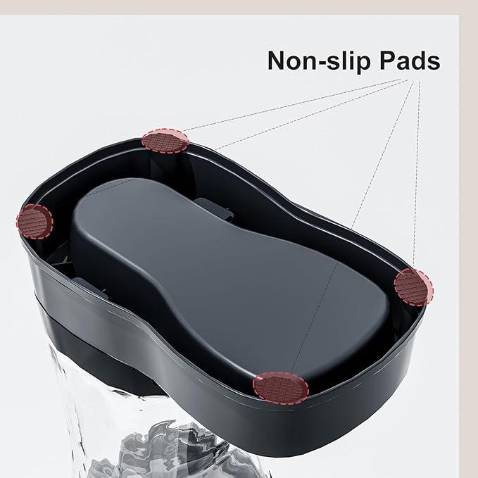 Gardner Pet Automatic Dog Water Dispenser Gravity Stainless Steel Water Waterer Feeder, 100% BPA-Free Large Capacity Water Feeding Bowls for Medium & Large-Sized Dogs Cats Other Pets -(1 Gallon) - PAWPICO