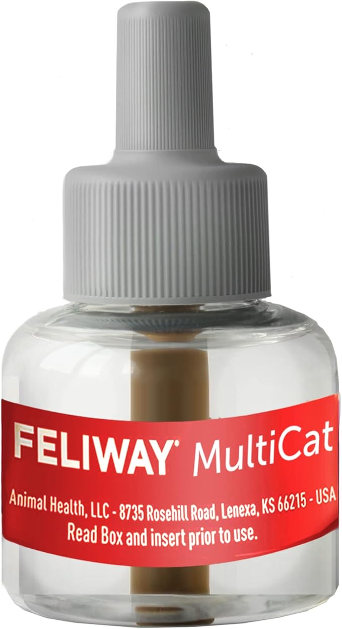 FELIWAY MultiCat Calming Pheromone, 30 Day Refill - 1 Pack Feliway%C2%AE