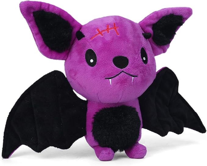 Blnboimrun Dog Toys Puppy Toys Interactive Dog Toys for Small Medium Large Dogs, Squeaky Dog Chew Toys to Keep Them Busy, Plush Dog Toy with Crinkle Paper Stuffed Bat - PAWPICO