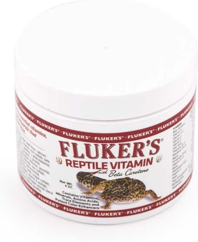 Fluker's Repta Vitamin, Reptile Supplement With Beta Carotene, 2.5 oz Flukers
