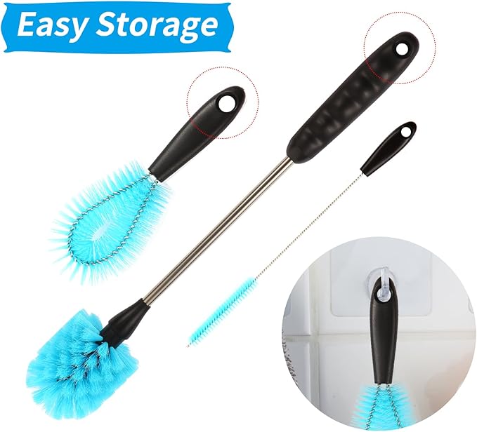 11 in 1 Fish Tank Aquarium Cleaning Brush Kit,Aquarium brushSutiable for Acrylic Fish Tank, and Plastic Fish Tank,Glass Fish Tank,Non Rusting,Fish Tank Cleaning Tools Suseg