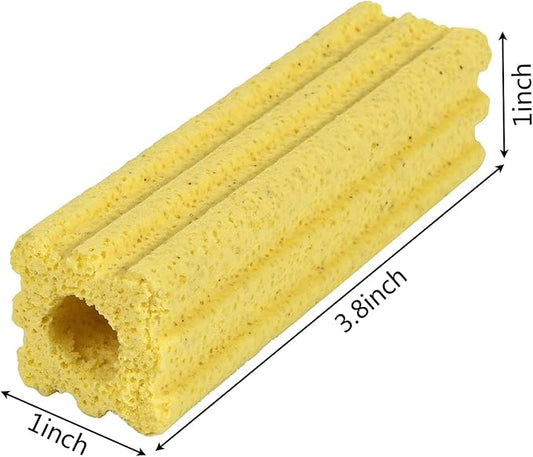 108pcs 3.8 Inch Aquarium Ceramic Bio Filter Media,Ceramic Bio Media Blocks for Fish Tank and Koi Pond (Small Block 108pcs) AFACYGN