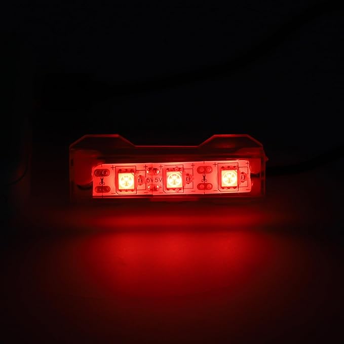 Mini Aquarium Lamp, USB Aquarium Light, LED Desktop Fish Tank Light, Small Decoration Aquarium Light, Aquarium Accessories, Red Light CAPASTEC