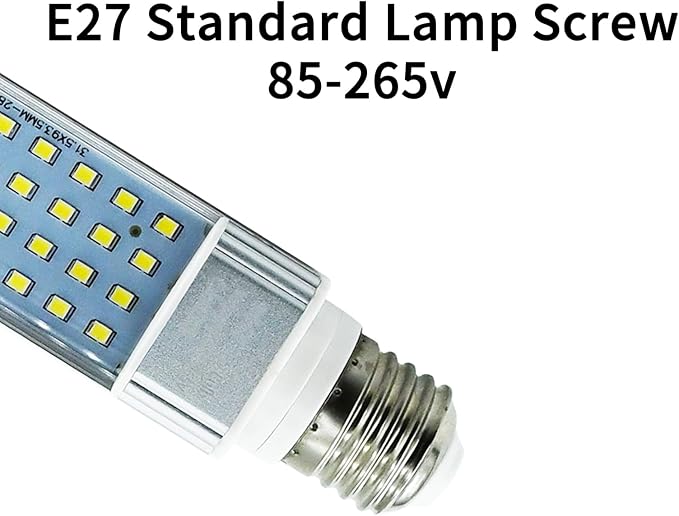 LED Compact Bulb 22W 6500K,Full Spectrum LED Light for Reptiles,Amphibian and Plant Growth,10000H Long Lifespan and Rotate 90°(1.4 * 1.4 * 10in) bestchoiceforyourreptiles
