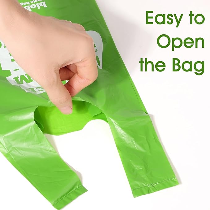 Dog Poop Bags with Handles 300 Bags Leak Proof and Easy Open Dogs Waste Bags for Walking Dogs Cats Litter - PAWPICO