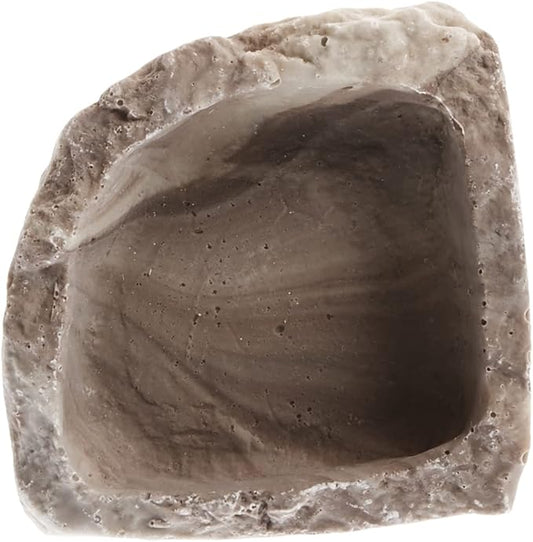 Fluker's Food and Water Reptile Corner Bowl, Small 4" Flukers