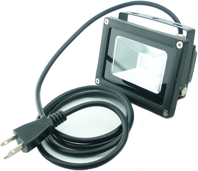 110V 10W UV Ultra Violet LED Black Light for Curing Glue, Resin Cure 3D Printer, Blacklight, Fishing Aquarium, Party Supplies, Neon Glow in The Dark, with US Plug QUANS
