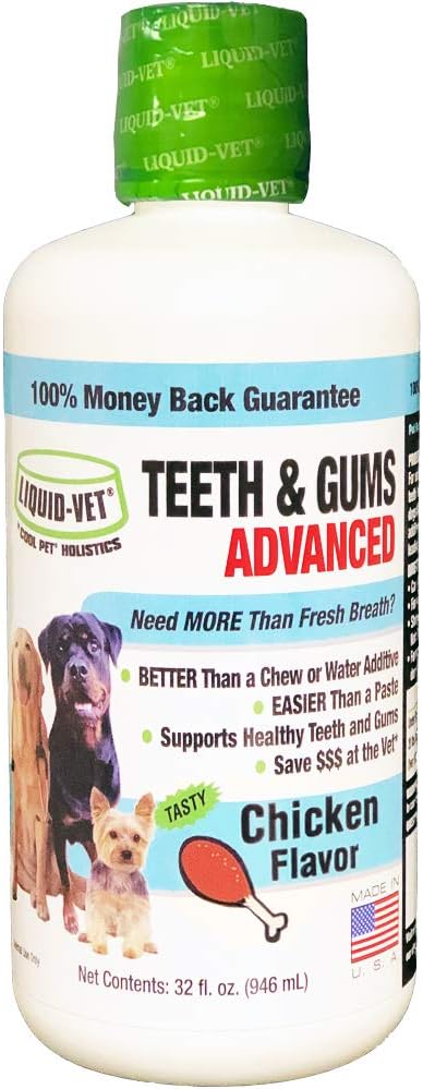 K9 Teeth & Gums Advanced Formula, Chicken Flavor, 32 oz Liquid-Vet+by+COOL+PET+Holistics